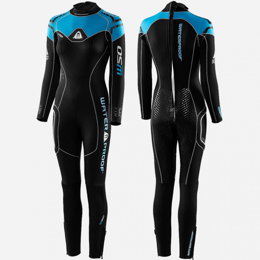 wet type - suits - scuba diving - W50 WETSUIT LADIES 5ΜΜ  DIVING SUITS